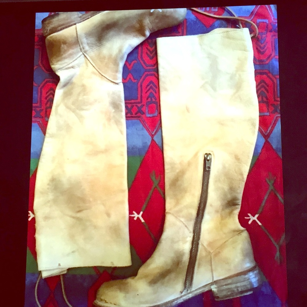 Bed Stu Tall Boots W size 8